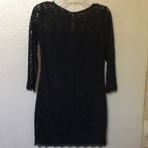Myne black lace dress